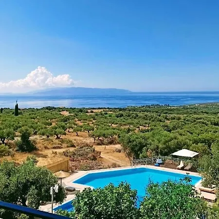 Hilltop At Kefalonia アパートホテル Angón