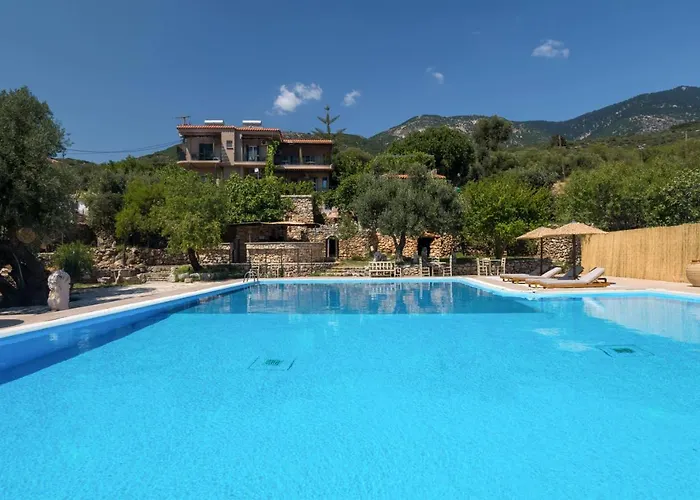 公寓式酒店 Hilltop At Kefalonia Angon