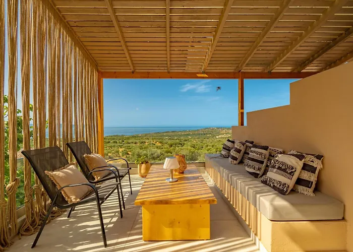 Hilltop At Kefalonia 公寓式酒店 Angon